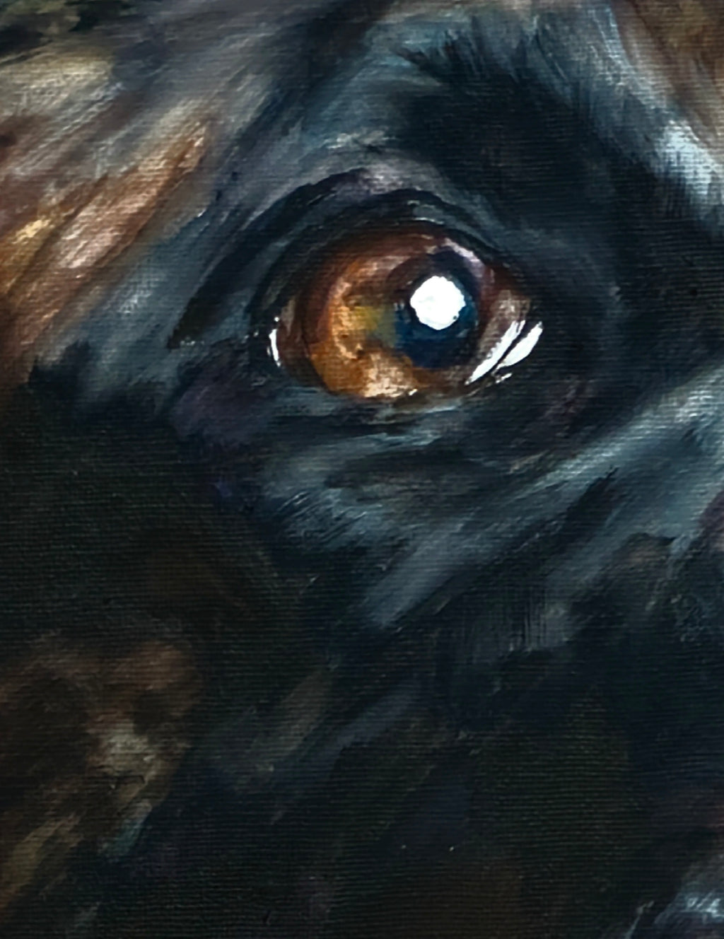 "Depths of Devotion" Canvas Print