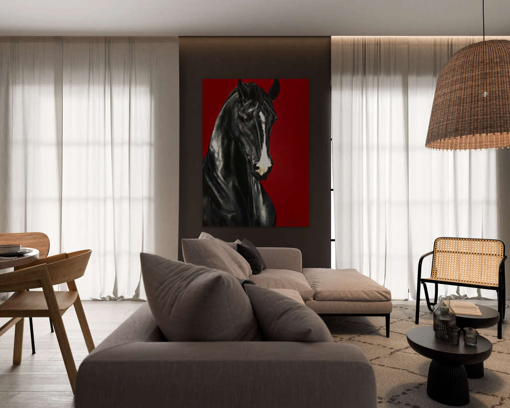 "Shadow's Peace" Canvas Print