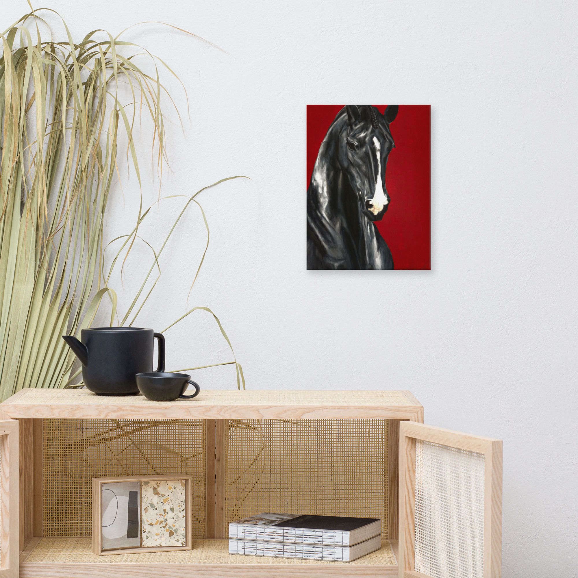 "Shadow's Peace" Canvas Print